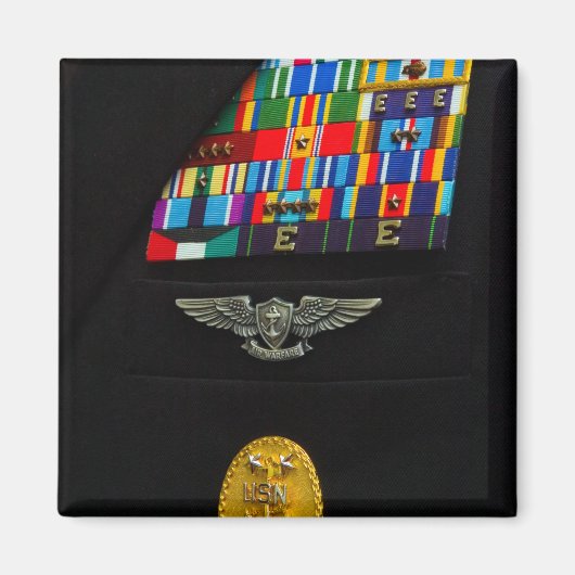 De hoofdbadge van de bevelkapitein magneet (Voorkant)