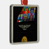 De hoofdbadge van de bevelkapitein metalen ornament (Rechts)