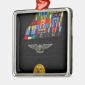 De hoofdbadge van de bevelkapitein metalen ornament (Links)