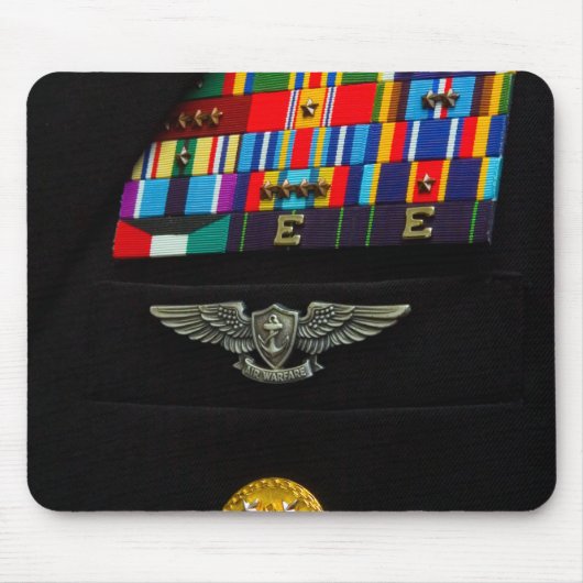 De hoofdbadge van de bevelkapitein muismat (Voorkant)