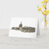 De HoofdBouw van de V.S.: Washington DC Kaart (Gele Bloem)