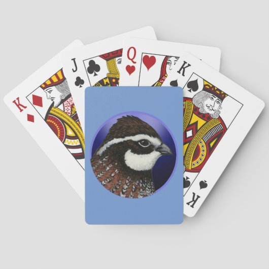 De HoofdCirkel van boomkwartels Pokerkaarten (Achterkant)