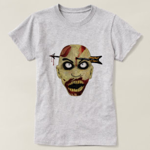 De HoofdDoden van de zombie T-shirt