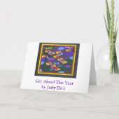 De Hoofden en de Staarten van Hashanah van Rosh Feestdagen Kaart (Achterkant)