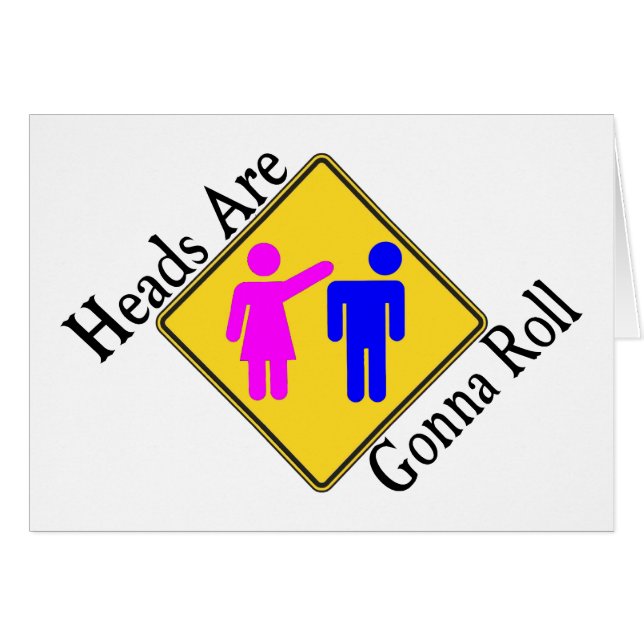 De hoofden gaan naar Roll (Voorkant Horizontaal)