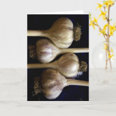 De Hoofden van het knoflook #2 Kaart (Gele Bloem)