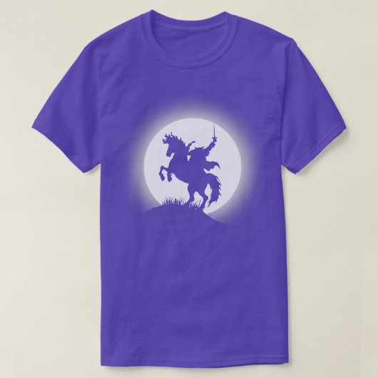 De hoofdloze ruiter T-shirt (Design voorkant)