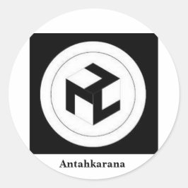 De hoofdplaats is Antahkarana Ronde Sticker