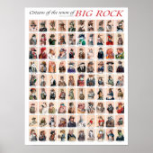 De hoofdplaats is Big Rock poster (Voorkant)