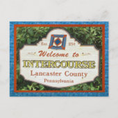 De hoofdplaats is Briefkaart Lancaster County. voe (Voorkant)