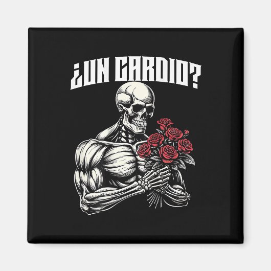 De hoofdplaats is Cardio Espalda. Calaca Con Flore Magneet (Voorkant)