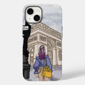 De hoofdplaats is Charles de Gaulle Paris. Case-Mate iPhone Case (Achterkant)