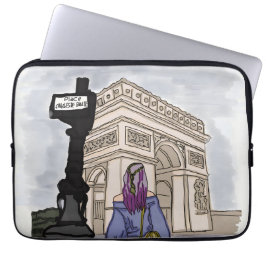 De hoofdplaats is Charles de Gaulle Paris. Laptop Sleeve