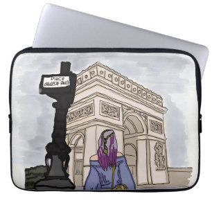 De hoofdplaats is Charles de Gaulle Paris. Laptop Sleeve