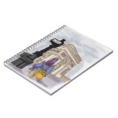 De hoofdplaats is Charles de Gaulle Paris. Notitieboek (Linkerzijde)