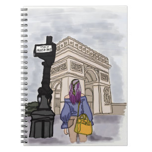 De hoofdplaats is Charles de Gaulle Paris. Notitieboek