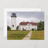 De hoofdplaats is Chatham Massachusetts Briefkaart (Voorkant / Achterkant)