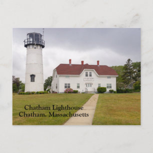 De hoofdplaats is Chatham Massachusetts Briefkaart