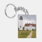 De hoofdplaats is Chatham Massachusetts Sleutelhanger (Voorkant Links)