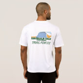 De hoofdplaats is Emerald Isle Pickleball Tidal Fo T-shirt (Achterkant volledig)