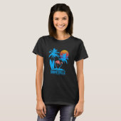 De hoofdplaats is Gainesville Florida. Flamingo's T-shirt (Voorkant volledig)