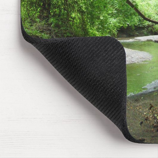 De hoofdplaats is Green Forest Stream Mousepad. Muismat (Hoek)