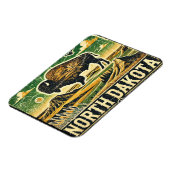 De hoofdplaats is Grunge North Dakota Magneet (Linkerzijde)