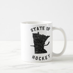 De hoofdplaats is Hockey Minnesota Koffiemok