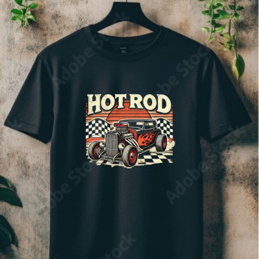 De hoofdplaats is Hot Rod Legend. T-shirt