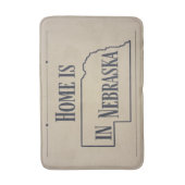 De hoofdplaats is Nebraska Badmat (Voorkant Verticaal)