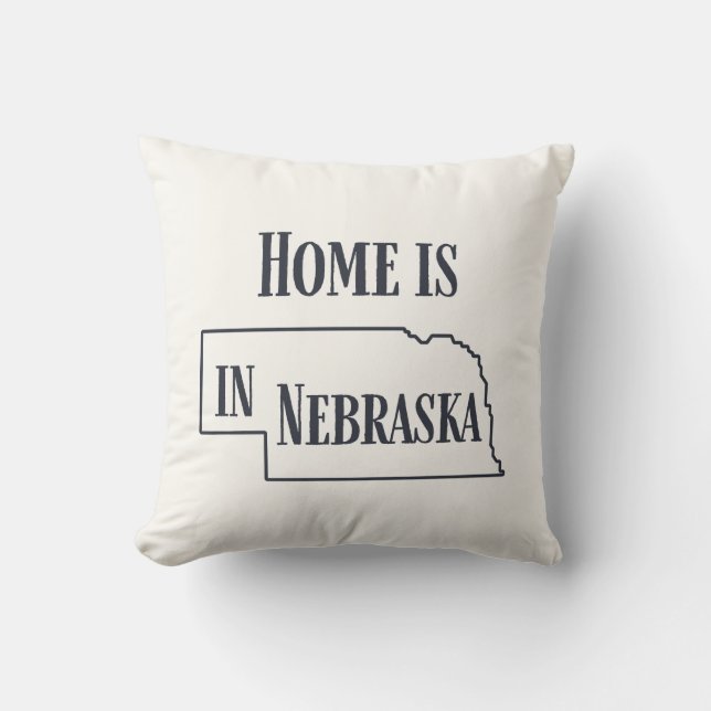 De hoofdplaats is Nebraska Kussen (Voorkant)