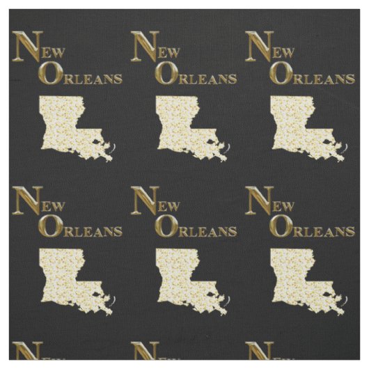 DE HOOFDPLAATS IS NEW ORLEANS STOF (Swatch)