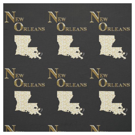 DE HOOFDPLAATS IS NEW ORLEANS STOF (Swatch)