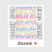 De hoofdplaats is Rainbow Sticker (Vel)