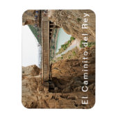 De hoofdplaats is Rey. Uitzicht 2 Brug over de afg Magneet (Verticaal)