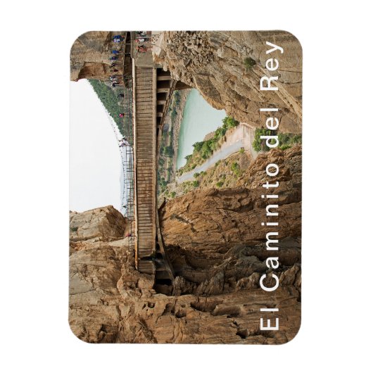 De hoofdplaats is Rey. Uitzicht 2 Brug over de afg Magneet (Verticaal)