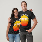 De hoofdplaats is Saint Lucie T-shirt (Unisex)