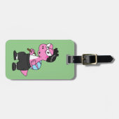 De hoofdplaats is Spinosaurus Bruce Lee. Bagagelabel (Voorkant horizontaal)