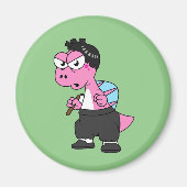 De hoofdplaats is Spinosaurus Bruce Lee. Magneet (Voorkant)