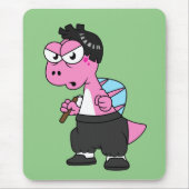 De hoofdplaats is Spinosaurus Bruce Lee. Muismat (Voorkant)