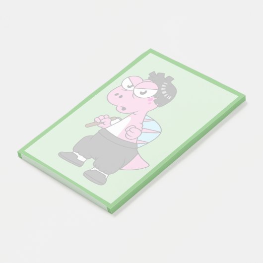 De hoofdplaats is Spinosaurus Bruce Lee. Post-it® Notes (Schuin)