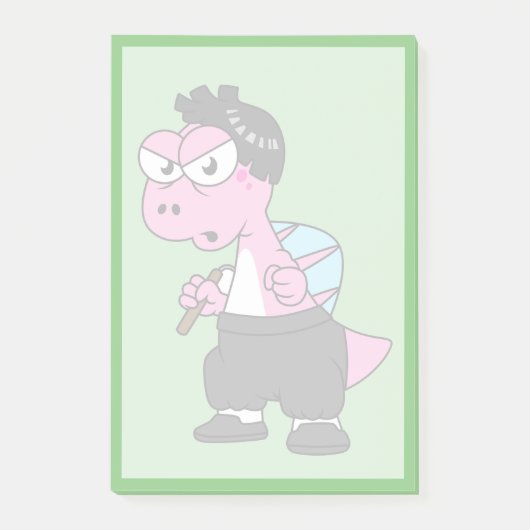 De hoofdplaats is Spinosaurus Bruce Lee. Post-it® Notes (Voorkant)