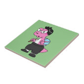 De hoofdplaats is Spinosaurus Bruce Lee. Tegeltje (Zijkant)