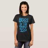 De hoofdplaats is Toss Cornhole Shirt Funny Cornho (Voorkant volledig)