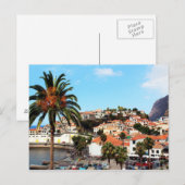 De hoofdstad Funchal op Madeira Briefkaart (Voorkant / Achterkant)