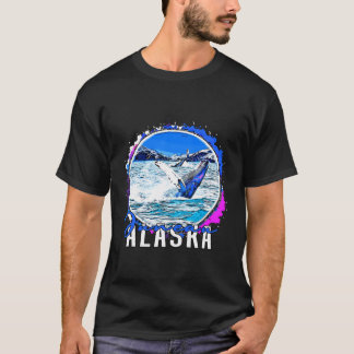 De hoofdstad van Alaska, Juneau, zijn walvissen in T-shirt