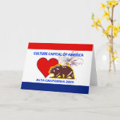 De Hoofdstad van de cultuur van Amerika 2009 Altal Kaart (Gele Bloem)