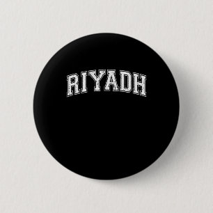 De hoofdstad van de stad Riyadh in Saudi-Arabië Ronde Button 5,7 Cm