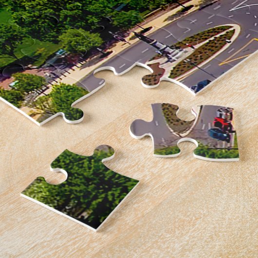 De hoofdstad van Washington. Legpuzzel (Zijkant)