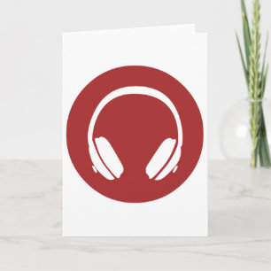 De Hoofdtelefoons van de muziek Kaart